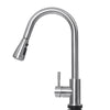 304 Stainless Steel Sensor Kitchen Faucet Mixer Tap Single Handle Dual Outlet Water Modes Touch