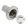 Upgrade 38mm 1-1/2 Inch Stainless Steel Boat Deck Oil Fill Cap Water Hatch Filler Port Gas Fuel Yacht Tank