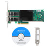 Ethernet Network Adapter, XL710-QDA2 Network Card, for 40G Ethernet Card Compatible X8 and X16 Pci-E Slot