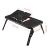 Table Bed Desk Stand for Computer Laptop Notebook PC with Cooling Fans Mouse Pad Mount-Notebook Light Weight