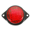 LED Light Clearance Front Rear Side Marker Indicator Lamp Round Outer Display Width Light
