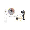 6M Long Wire Microphone Interviews Microphone Smart Phone Live Streaming Broadcasting black