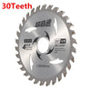 110m 30/40 TCT Teeth Saw Blade Angle Grinder Wood Plastic Cutting Circular Disc