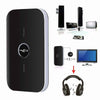 2 in 1 Wireless Bluetooth Transmitter & Receiver A2DP Home TV Stereo Audio Adapter Compatible with TV ,Speaker, PC,CD Player, Iphone, Ipod, Ipad, Tablets, MP3 Player or Car Stereo and More