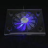 Laptop Pad, Fan for Laptop,Ultra Quiet USB Notebook Cooler Cooling Pad Fans with LED RGB Lights for Ps4/Ps3/Laptop