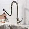 Kitchen Sink Faucet Pull-Down Sprayer 360 degree Rotate Cold And Hot Water Mixer Tap