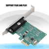 Parallel Port DB25 LPT Printer to PCI-E Express Card Converter Adapter