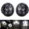 5-3/4 5.75inch 45W DC12-30V 4000LM Motorcycle Headlight LED Lamp High Beam Low Beam Light For Harley