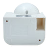 180 Degree Security PIR Infrared Motion Sensor Detector Movement Switch White