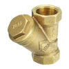 TMOK 1/2 3/4" 1" Y Type Brass Water Filter G Thread Female Coupler Connector"