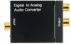 Digital Optical Coax Toslink to Analog Audio Converter