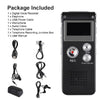 8GB Digital Voice Recorder - Upgraded Voice Activated Recorder with Playback - Small Tape Recorder for Lectures, Meetings, Interviews, Mini Audio Recorder MP3 - USB Charged