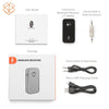 Bluetooth Receiver, Bluetooth 5.0 Wireless Audio Aux Adapter for Car, with 3.5Mm Jack