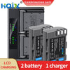 for Fujifilm S5 PRO Camera NP-150 Dual Charger Battery