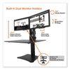 Victor DC350 High Rise™ Collection Dual Monitor Sit-Stand Desk Converter 28 X 23 X 15.5 Blk