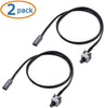 2-Pack ATX PC Motherboard 2-Pin SW Computer Switch Cord, PC Power Button with On Off Button