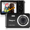 Digital Camera for Beginners 2.8" LCD 12MP Rechargeable Digital Camera, Point and Shoot Digital Cameras