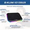 K21 + Laptop Cooling Stand with RGB Backlighting + 11" - 17" + Gaming Laptop Cooling Pad for Desk + USB Powered Fan + Very Stable and Silent + Compatible Mac and PS4 + New 2022