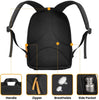 Camera Backpack Waterproof Camera Bag Large Capacity Camera Case with 15 Inch Laptop Compartment Rain Cover for Women Men Photographer Lens Tripod