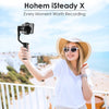 3-Axis Gimbal Stabilizer for Smartphone - 0.5lbs Lightweight Foldable Phone Gimbal w/Auto Inception Dolly-Zoom Time-Lapse, Handheld Gimbal