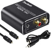 Digital to Analog Audio Converter-192kHz Aluminum Optical to RCA