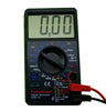 Large Screen Digital Multimeter - Volts Ohms Amps Transistor (hFE) Square Wave Output Diode & Audible Continuity Tester with Buzzer