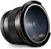 58MM 0.35x Fisheye Canon Wide Angle Lens (w/Macro Portion) for DSLR Cameras