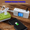 Multiple USB Charger, 60W/12A 8-Port Desktop Charger Charging Station Multi Port Travel Fast Wall Charger Hub