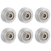 SIMAX3D 3D Printer POM Pulley Wheels, Plastic Linear Bearing Pulley Passive Round Wheel Roller Compatible for Creality Ender 3 Series, CR-10 Series, Anet A8, Mega S 3D Printer (13)