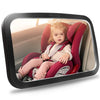 Baby Car Mirror, Safety Car Seat Mirror for Rear Facing Infant with Wide Crystal Clear View, Shatterproof, Fully Assembled, Crash Tested and Certified