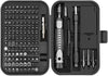 Precision Screwdriver Kit, 60 in 1 with 56 Bits Screwdriver Set, Magnetic Driver Kit with Flexible Shaft, Extension Rod for Mobile Phone, Smartphone, Game Console, Tablet, PC