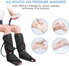 Leg Massager for Foot Calf Air Compression Leg Wraps with Portable Handheld Controller - 2 Modes & 3 Intensities (Black)