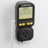 Electricity Usage Monitor by Spartan Power Energy Watt Meter with 15A Outlet, 1800 Watt Maximum SP-PM120