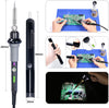 947-V Soldering Iron Kit with 3 LED Lights,Temperature Control, 5 Premium Solder Tips, Indicator& ON/OFF Switch-60 Watts Soldering Iron, Precise 392~842℉, Solder Kit with Tip Cleaner & more.