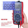 Digital Multimeter, TRMS 6000 Counts Volt Meter Manual and Auto Ranging; Measures Voltage Tester, Current, Resistance, Continuity, Frequency