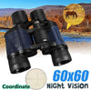 60x60 Binoculars for Adults Compact HD Professional Day/Night Vision Binoculars Telescope Bird Watching Stargazing Hunting Concerts Football Sightseeing