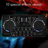 Sound effects board, 10 Sound Effects ，Bluetooth Noise Reduction ，Real-time Sound Card, Multiple Sound Effect Voice Converters, DJ Mixer Adjustable Microphone , Suitable for Multi-platform Network Rea