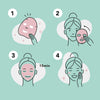 Celavi Essence Facial Face Mask Paper Sheet Korea Skin Care Moisturizing 12 Pack (Mix - 2 of Each)