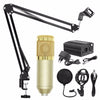BM800 Microphone Condenser Sound Recording Microphone With Shock Mount For Radio Braodcasting Singing Recording KTV Karaoke Mic