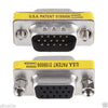 New SVGA VGA 15 Pin Female to Male M/F HD Gender Changer Adapter Coupler for PC