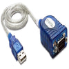 USB to Serial Adapter Compatible with Windows, Mac, Linux (RS-232\DB9 DTE Male Connector, Prolific PL2303HX Rev. D Chipset)