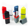 Honana Triangle PP Portable 6 Color Options Toothbrush Organizer Travel Washing Cup Storage Box