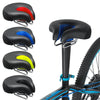 BIKIGHT Widen Bicycle Noseless Saddle Bike Bicycle Cycling Noseless Saddles Wide Large Soft PVC PU Pad Seat