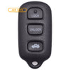 for Toyota Camry 2002 2003 2004 2005 2006 Car Remote Keyless Entry Key Fob