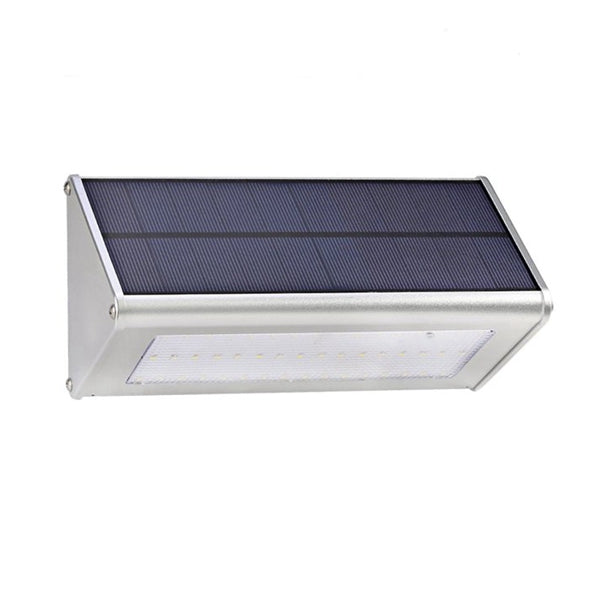 Solar 48 LED Radar Motion Sensor Wall Light Outdoor Waterproof Aluminum Alloy Security Lamp