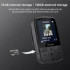 16GB MP3 Player with Bluetooth, Portable Digital Lossless Music MP3 MP4 Player with FM Radio HD Speaker