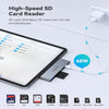 USB C Hub to HDMI Adapter, GIISSMO 6 in 1 Multi Ports Ipad Pro Docking Station, 60W PD Fast Charging, USB 3.0, 3.5Mm Audio, SD/TF Card Reader, for Laptop