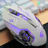 Free Wolf 4000DPI 6 Button LED Optical Gaming Mouse Mechanical Macro Programmable for PC Laptop