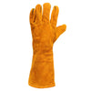 16inch Heavy Duty Lined Reinforced Palm Welding Gauntlets Welder Labor Gloves