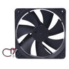 D12SH-12 High Speed for DC Brushless Cooling Exhaust Fan 120Mm for DC 12V 0.30A CPU Cooler 120X120X25Mm 2P Connector